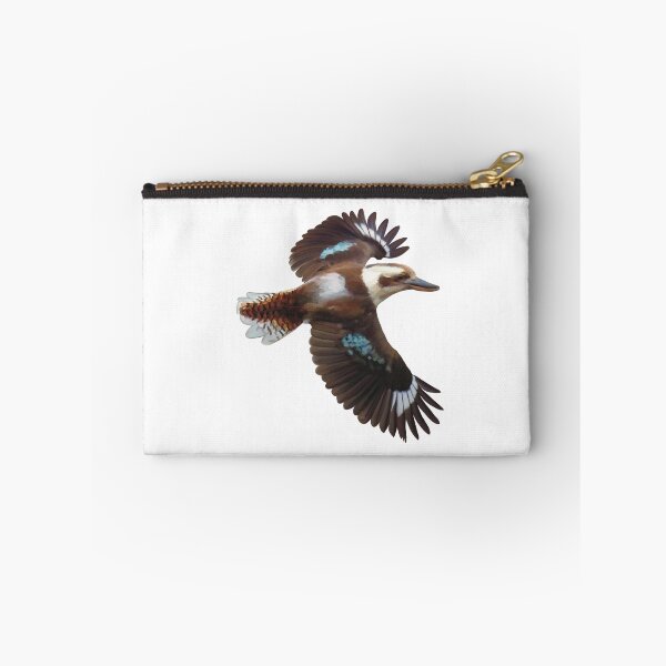 Item preview, Flying Kookaburra, an Australian icon. Flashing it’s blue plumage, realistically illustrated. designed and sold by PlumpPlumStudio.