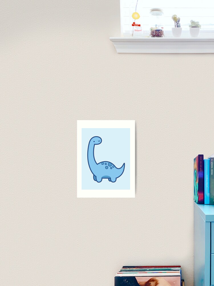 Cute Dino Art Board Print for Sale by hocapontas