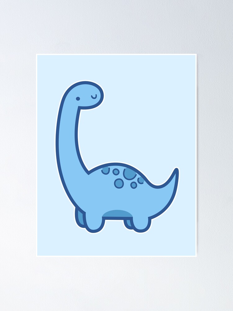 Cute Dino Art Board Print for Sale by hocapontas