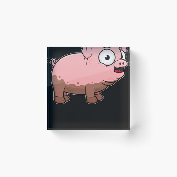 Item preview, Cute Pig Cartoon Character Classic designed and sold by CLAVONME.