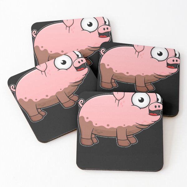 Item preview, Cute Pig Cartoon Character Classic designed and sold by CLAVONME.
