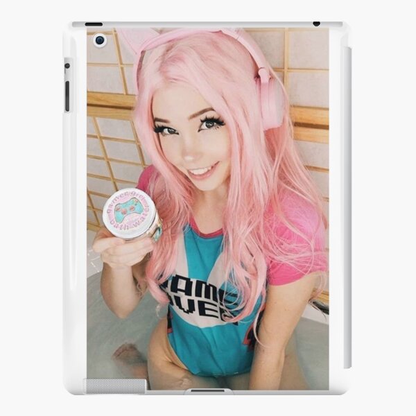 Fill me up with belle delphine | iPad Case & Skin