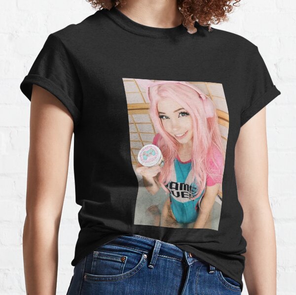 Mens Womens Tshirt Belle Delphine Mugshot Large Shirts for Men