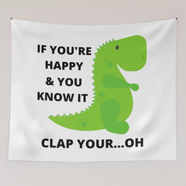 Item preview, If You Are happy Clap Your designed and sold by The Love Quill.