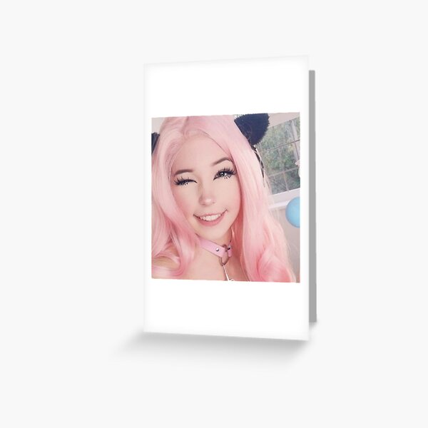 Belle Delphine. Greeting Card for Sale by joe2