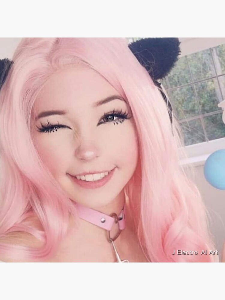 belle delphine acts like a child kissing｜TikTok Search
