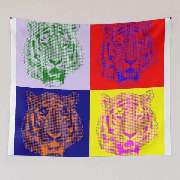 Item preview, Tiger Multi Tones designed and sold by CurrantJam.