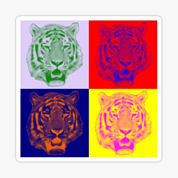 Item preview, Tiger Multi Tones designed and sold by CurrantJam.