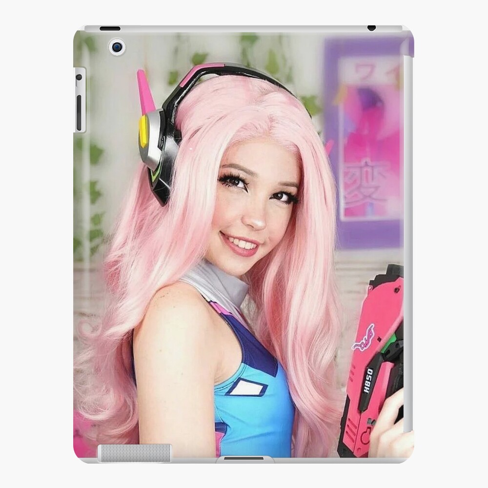 cute belle delphine sexy tounge face iPad Case & Skin for Sale by  Harshler-Art