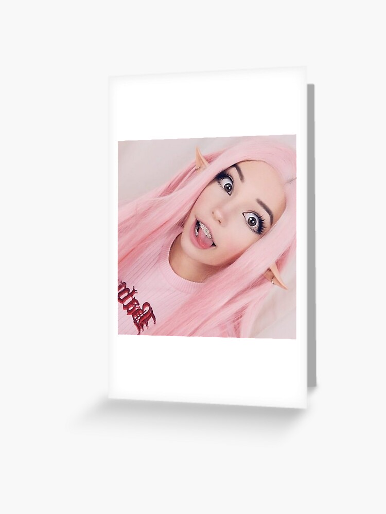 Belle Delphine Bath Water | Greeting Card