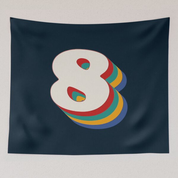 Item preview, Number 8 designed and sold by Texterns.