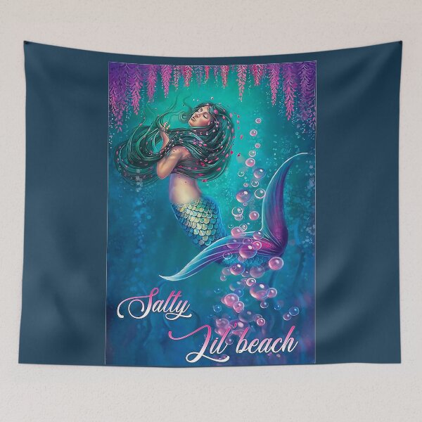 Item preview, Mermaid Salty Lil Beach designed and sold by Elwayl21.