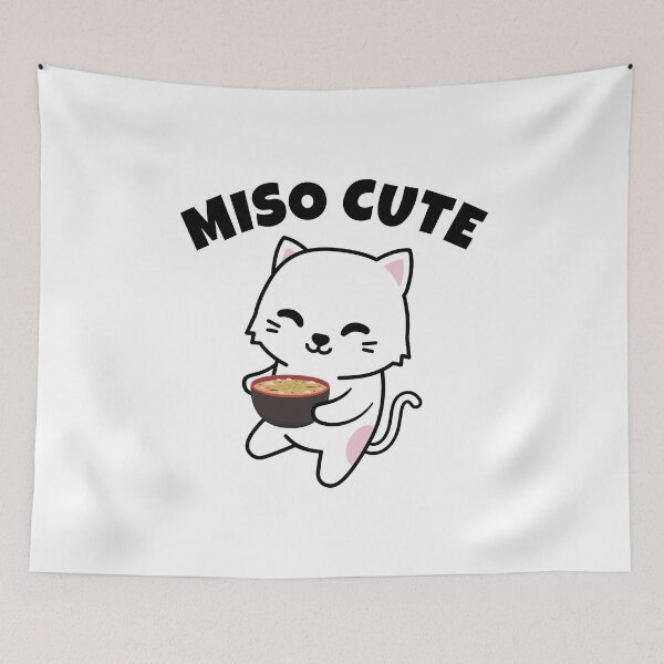 Item preview, Miso Cute - Kawaii Cat Funny Anime Style designed and sold by EstelleStar.