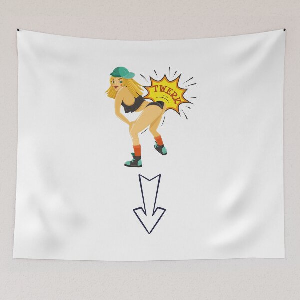 Item preview, Twerk Here Funny designed and sold by tssoulinabil.