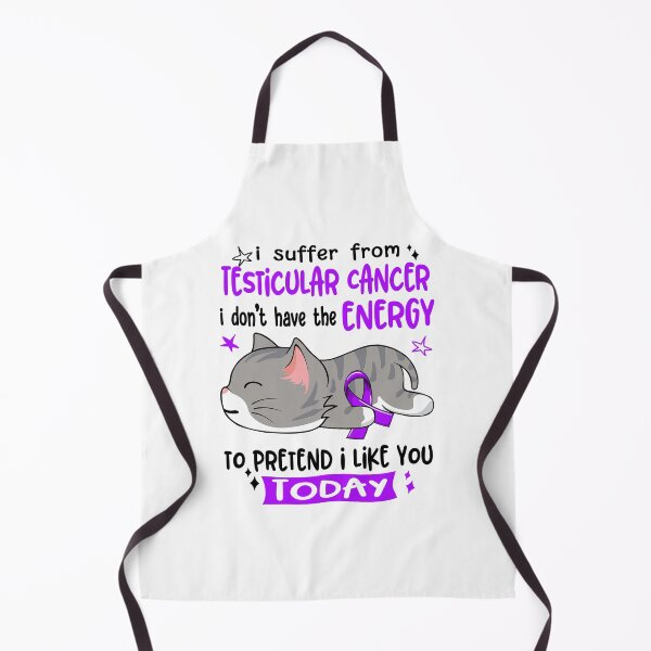 Item preview, Testicular Cancer Awareness, I Suffer From Testicular Cancer i don't have the ENERGY to Pretend i like you Today designed and sold by Tammyilaria.