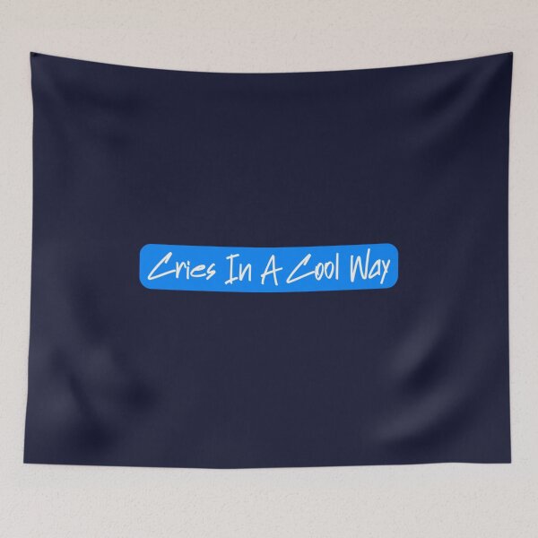 Item preview, Blue Cries In A Cool Way designed and sold by NgocDiepCRV.