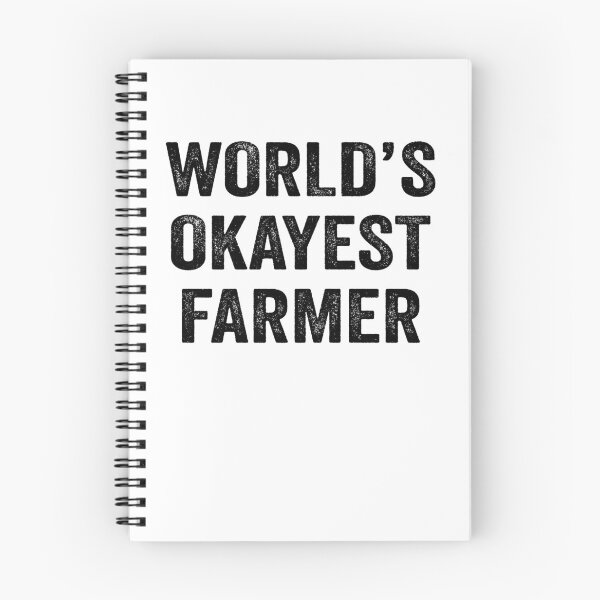Item preview, World's okayest farmer Shirt, Funny farmer Dad Husband Womens Boyfriend Birthday Christmas Gift idea designed and sold by xlnv.