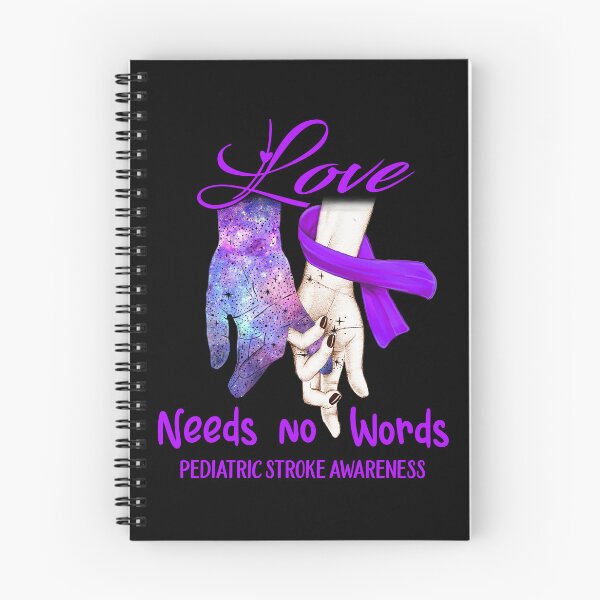 Item preview, Pediatric Stroke Awareness - Love Needs No Words designed and sold by ArangoaStore.