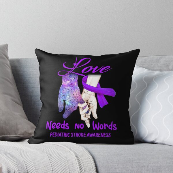 Item preview, Pediatric Stroke Awareness - Love Needs No Words designed and sold by ArangoaStore.