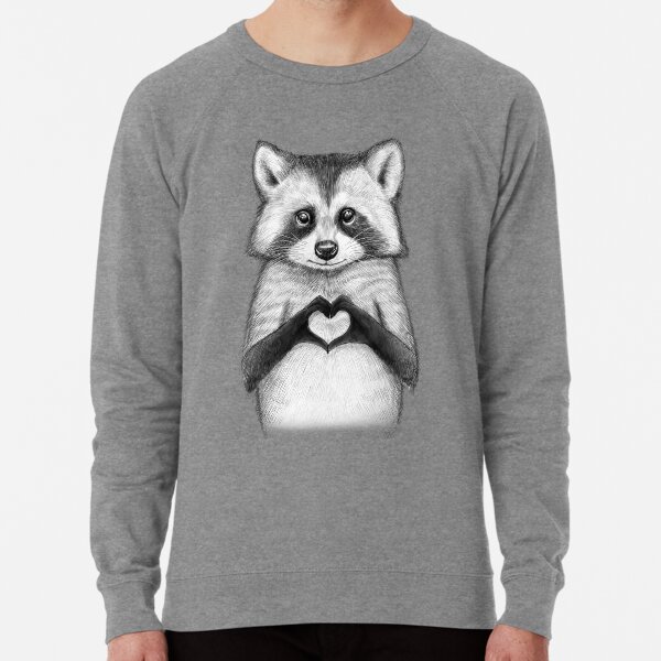 racoon sweatshirt