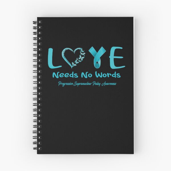 Artikelvorschau, Bewusstsein für progressive supranukleäre Lähmung - Liebe braucht keine Worte - Unterstützung von Geschenken für progressive supranukleäre Lähmung entworfen und verkauft von Aaron309.