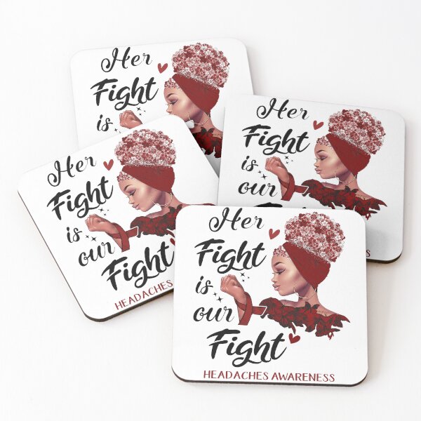 Item preview, Headaches Awareness - Her Fight is Our Fight designed and sold by RidnerStore.