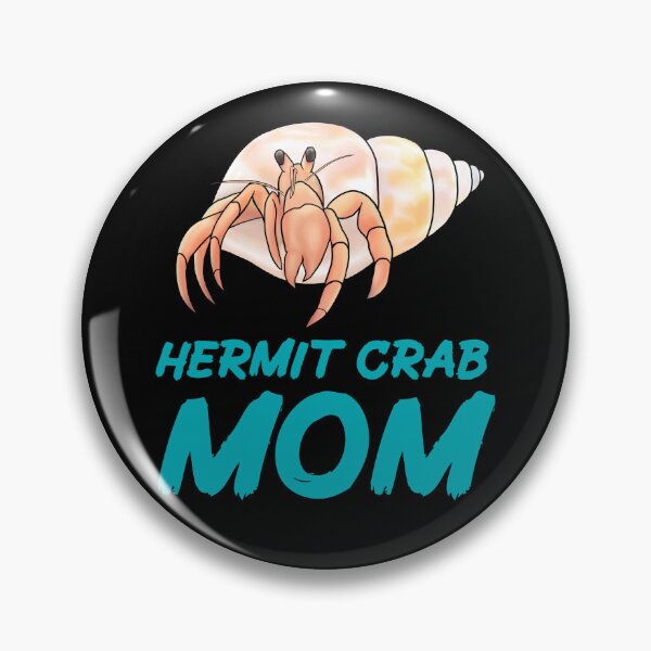 Item preview, Hermit Crab Mom for Hermit Crab Lovers, Blue designed and sold by Mochi-Merch.