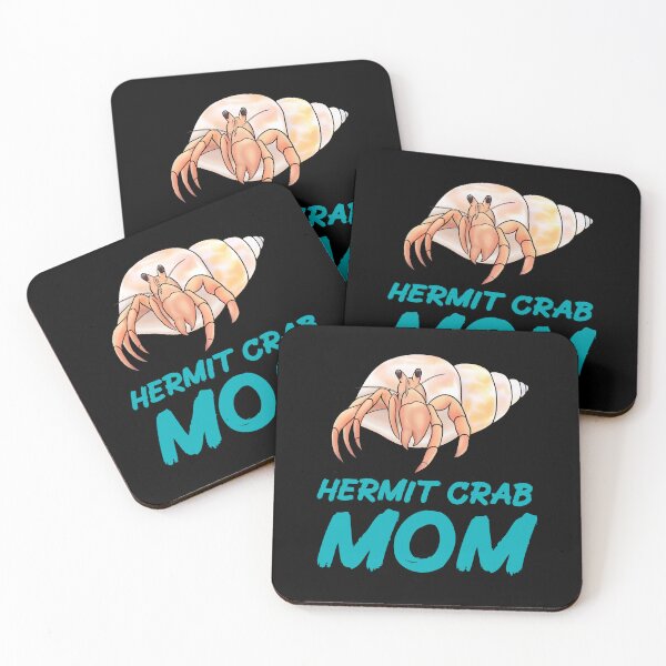 Item preview, Hermit Crab Mom for Hermit Crab Lovers, Blue designed and sold by Mochi-Merch.