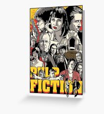 pulp fiction Greeting Card