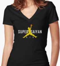 Air Super Saiyan - Classic Women's Fitted V-Neck T-Shirt