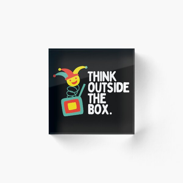 Item preview, Think Outside The Box designed and sold by Heterodoxster.