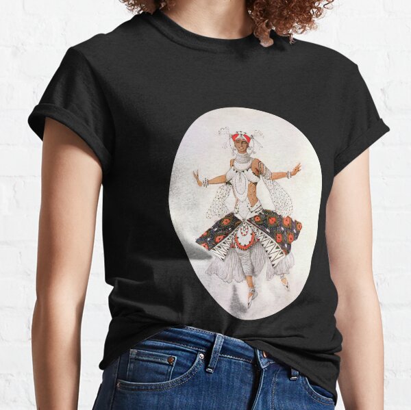 Le dieu bleu the bride by Bakst Leon Remastered Classic T-Shirt