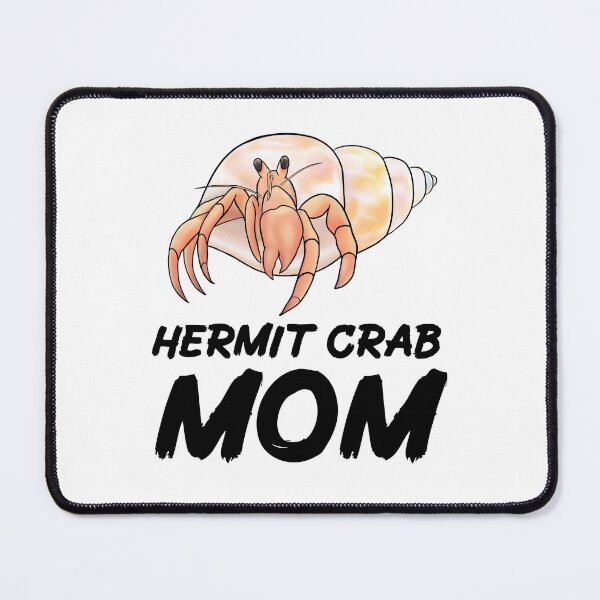 Item preview, Hermit Crab Mom for Hermit Crab Lovers, Black designed and sold by Mochi-Merch.