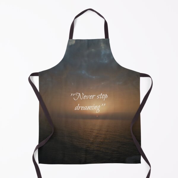 Item preview, Never stop dreaming inspirational sunset quotes designed and sold by HBWOLFARTS.