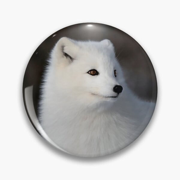 Item preview, Stunning Arctic Fox, Wild and Beautiful, Mesmerizing Eyes in a winter paradise designed and sold by Orianah.