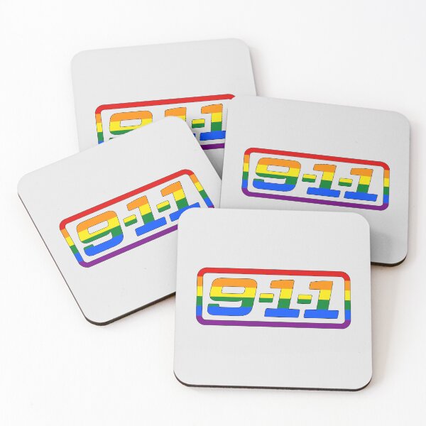 Item preview, 9-1-1 on ABC logo (Pride Themed) designed and sold by Sunny's Delights.