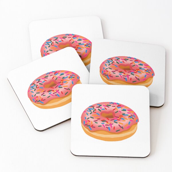 Item preview, Donut with Pink Icing and Sprinkles designed and sold by catherinekifer.