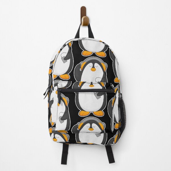 Item preview, Penguin & Mobile phone with Headset designed and sold by DanielR1209407.