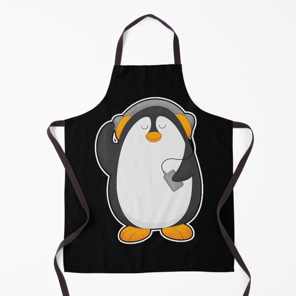 Item preview, Penguin & Mobile phone with Headset designed and sold by DanielR1209407.