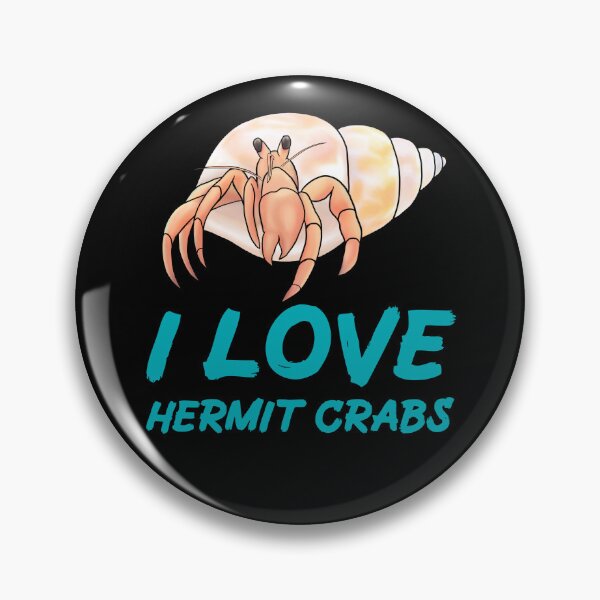 Item preview, I Love Hermit Crabs for Hermit Crab Lovers, Blue designed and sold by Mochi-Merch.