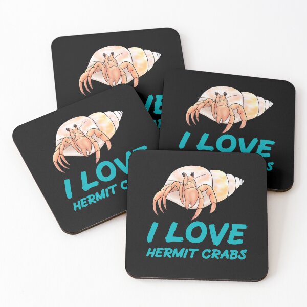 Item preview, I Love Hermit Crabs for Hermit Crab Lovers, Blue designed and sold by Mochi-Merch.