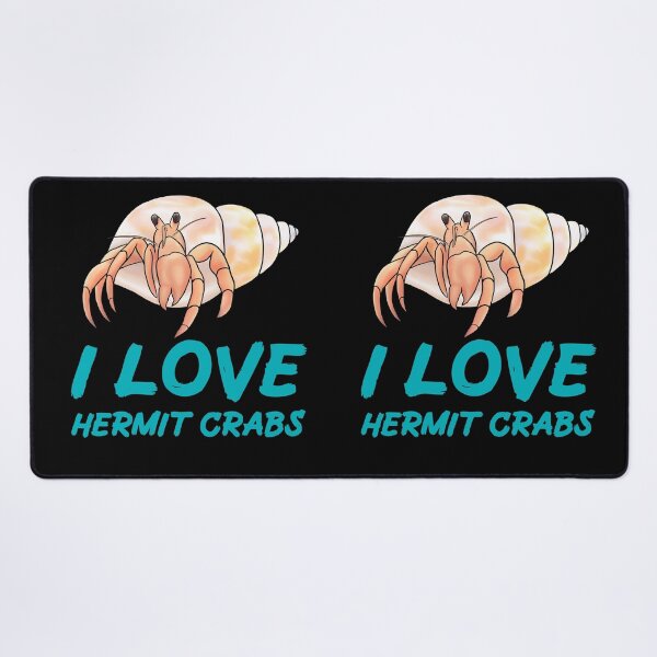 Item preview, I Love Hermit Crabs for Hermit Crab Lovers, Blue designed and sold by Mochi-Merch.