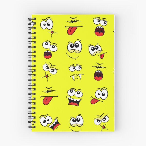 Item preview, Cartoon faces smiling and making funny gestures, caricature designed and sold by Denisse diseno.