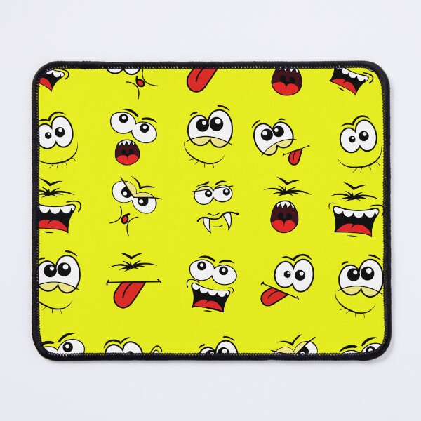 Item preview, Cartoon faces smiling and making funny gestures, caricature designed and sold by Denisse diseno.