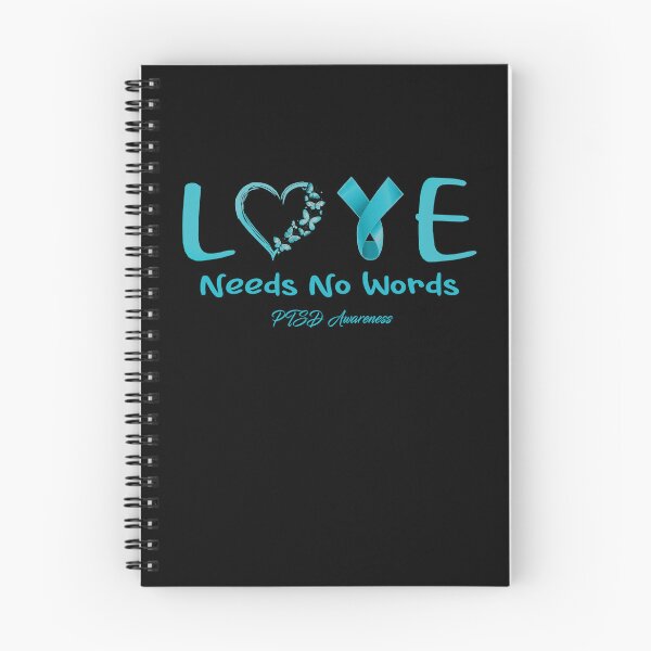 Item preview, PTSD Awareness - Love Needs No Words - Support PTSD Gifts designed and sold by Aaron309.