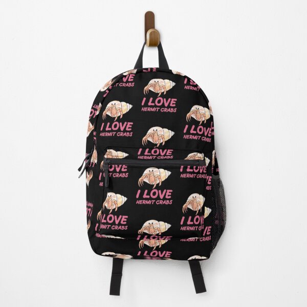Item preview, I Love Hermit Crabs for Hermit Crab Lovers, Pink designed and sold by Mochi-Merch.
