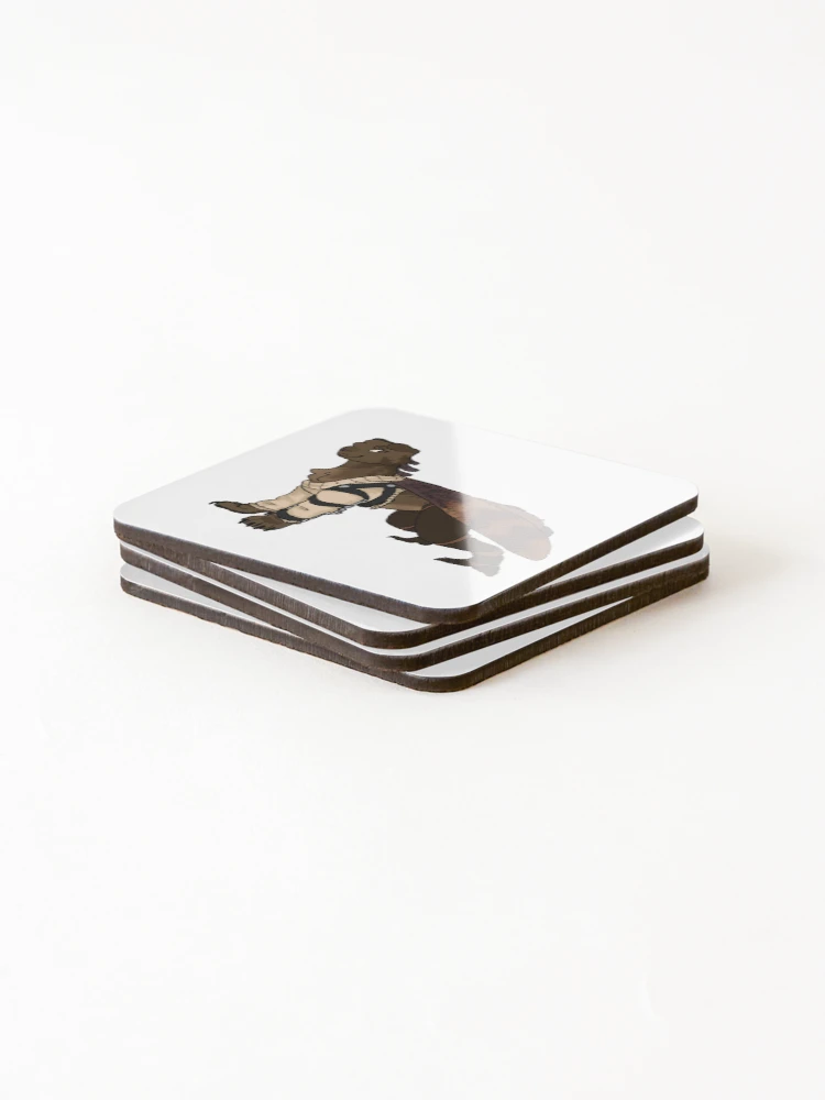 Thumbnail 4 of 5, Coasters (Set of 4), Creature Hitomi designed and sold by mottledpython.