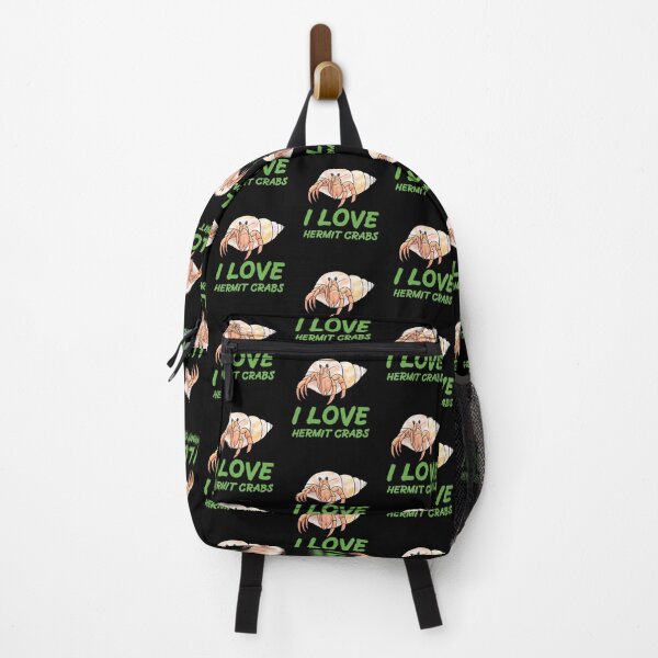 Item preview, I Love Hermit Crabs for Hermit Crab Lovers, Green designed and sold by Mochi-Merch.