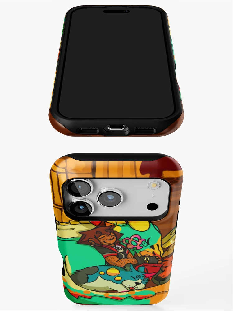 Thumbnail 3 of 4, iPhone Case, Nap time designed and sold by mottledpython.