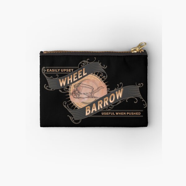 Item preview, Wheel Barrow - Easily Upset Useful When Pushed designed and sold by Vintustration.
